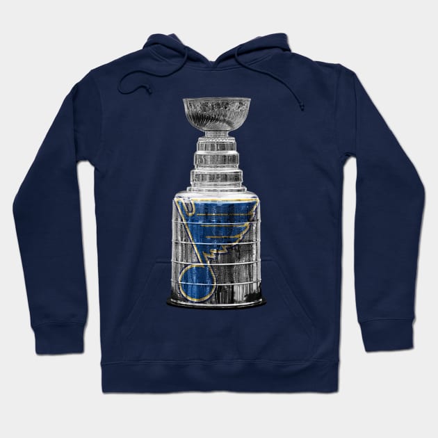 Cup of Blues Hoodie by DistractedGeek